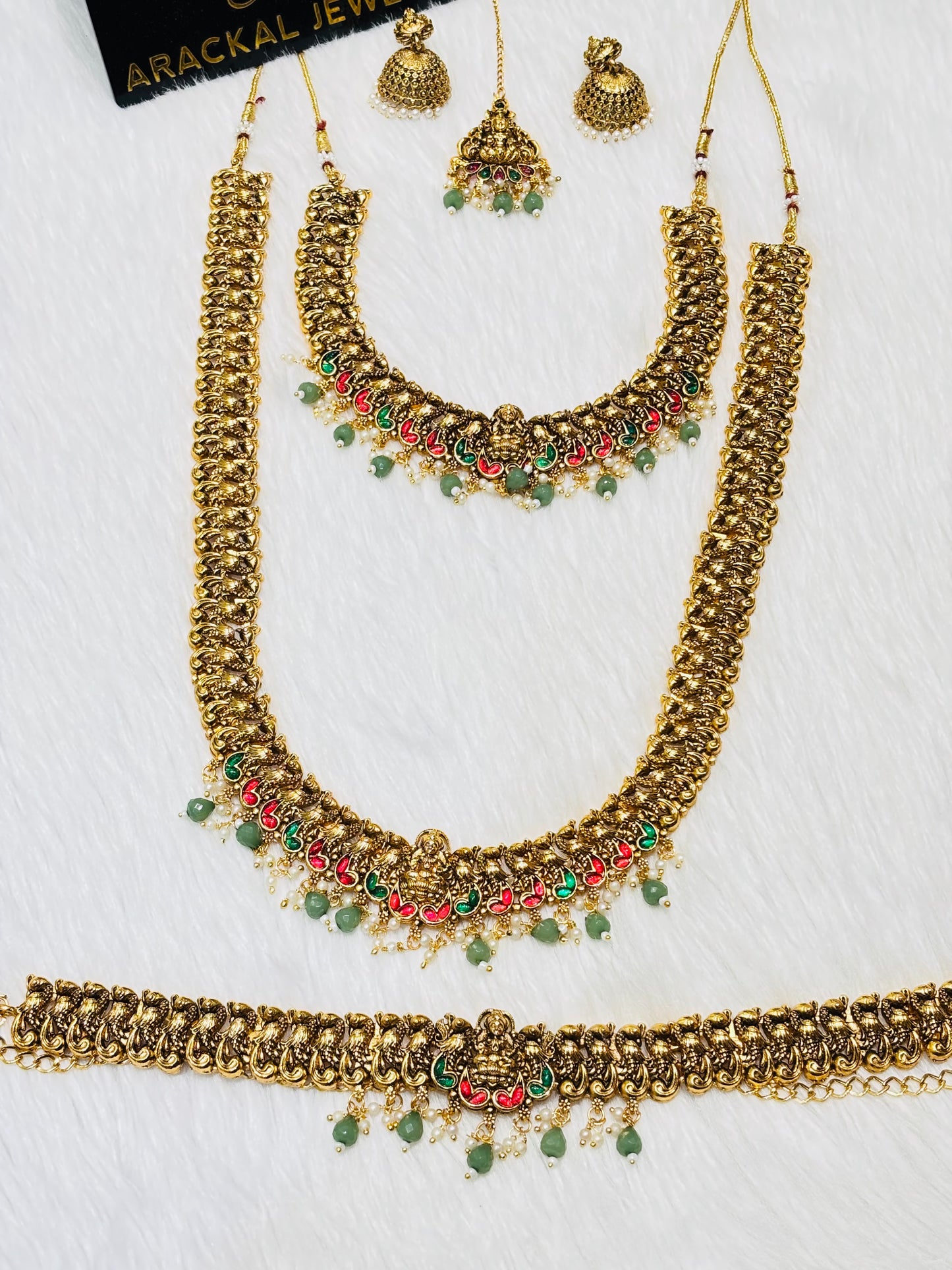 Premium quality antique matte finish bridal full set product code N270