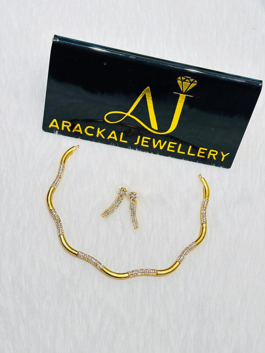 Premium ad designer necklace product code N305