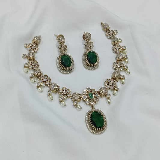 Premium trending jadau Kundan necklace product code 837