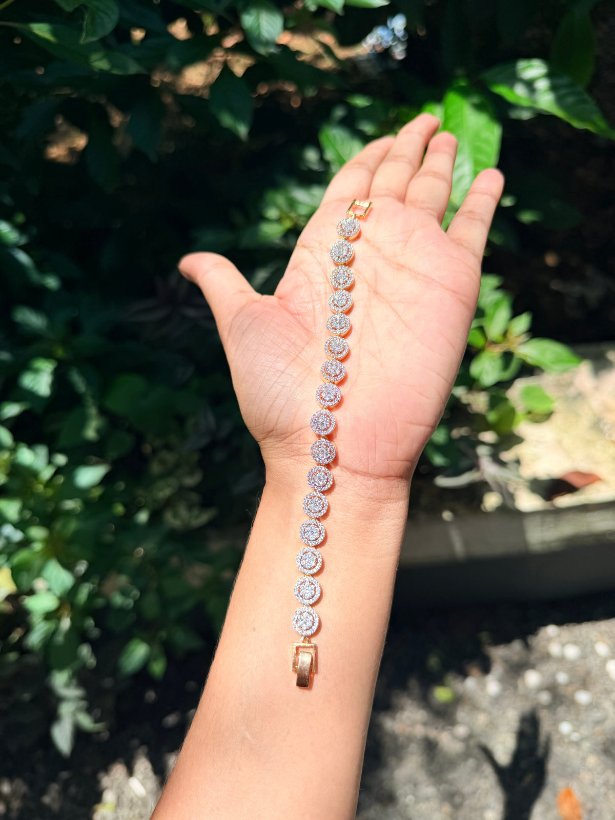 Premium party wear diamond finish bracelet (2.2 or 2.4)