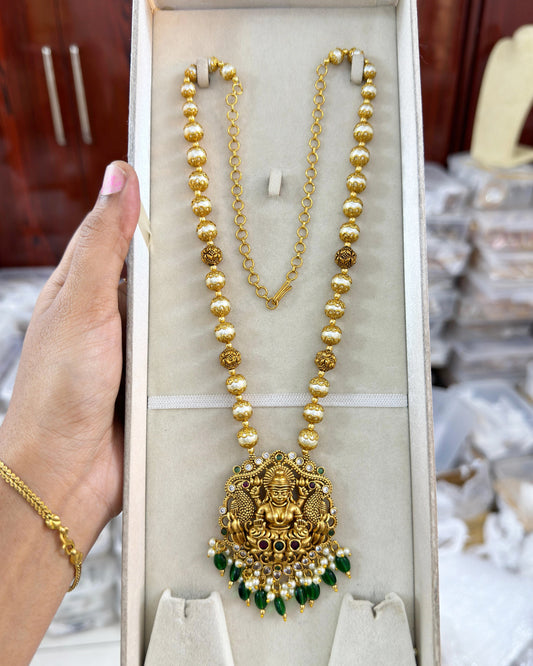 Premium pearl lakshmi haram product code 711