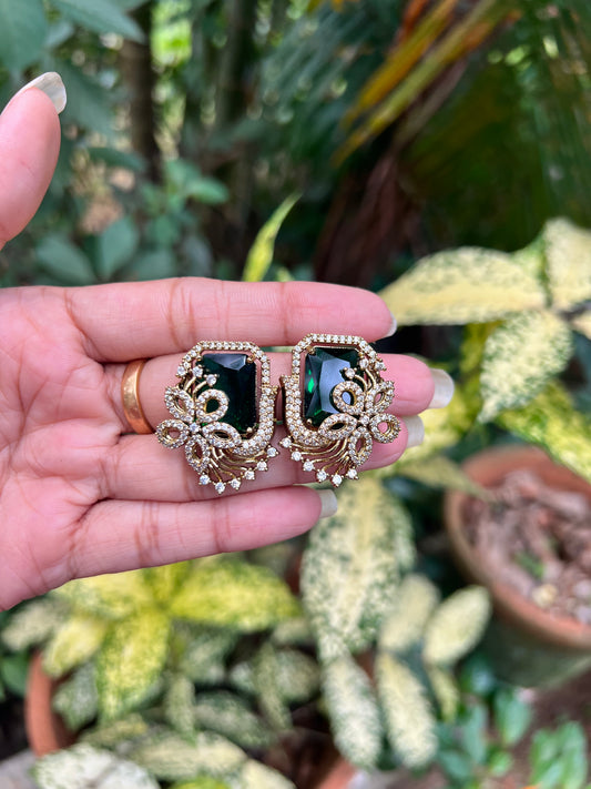 Premium ad designer earrings product code 1266