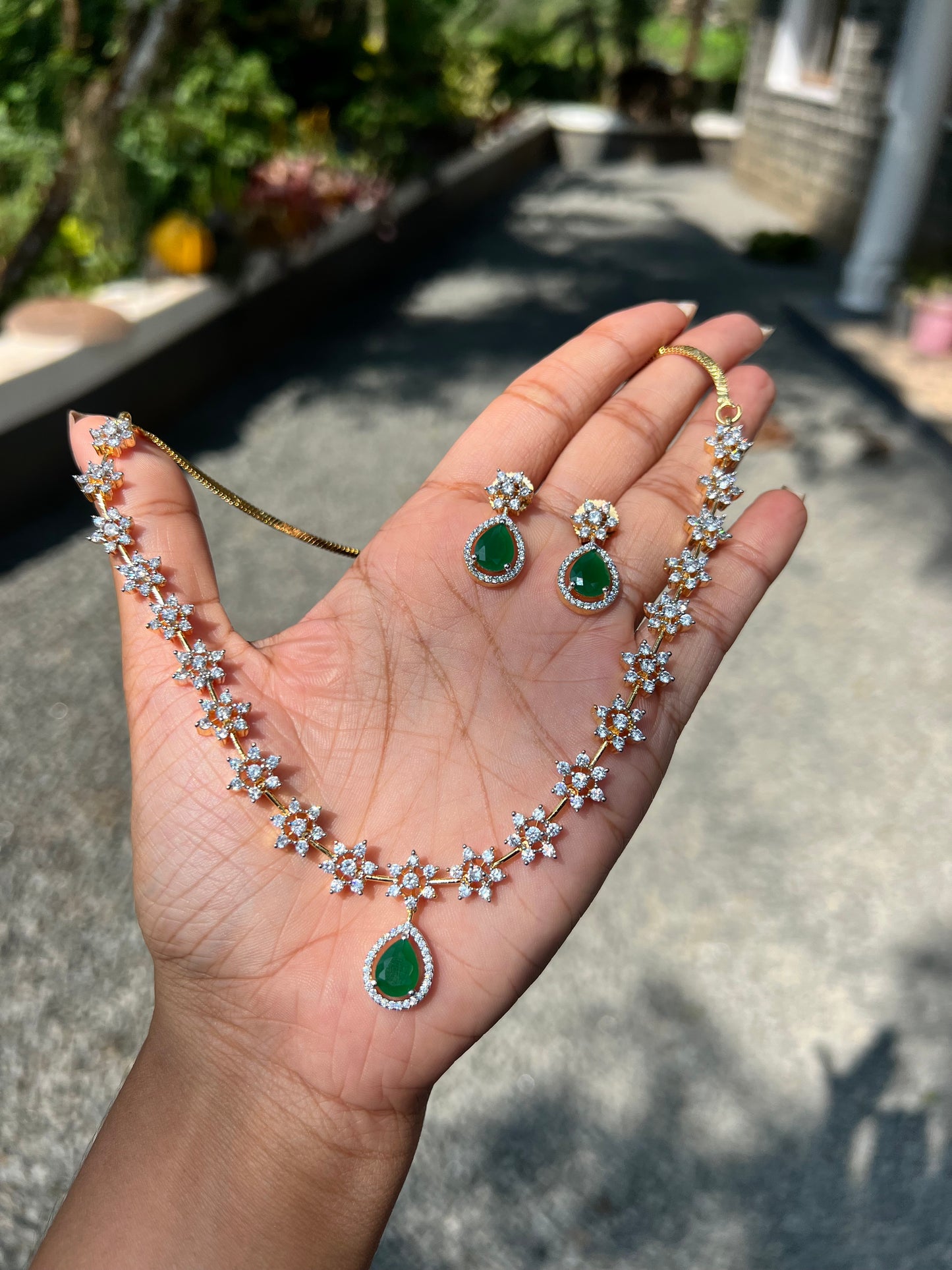 Premium daimond finish star necklace product code 32