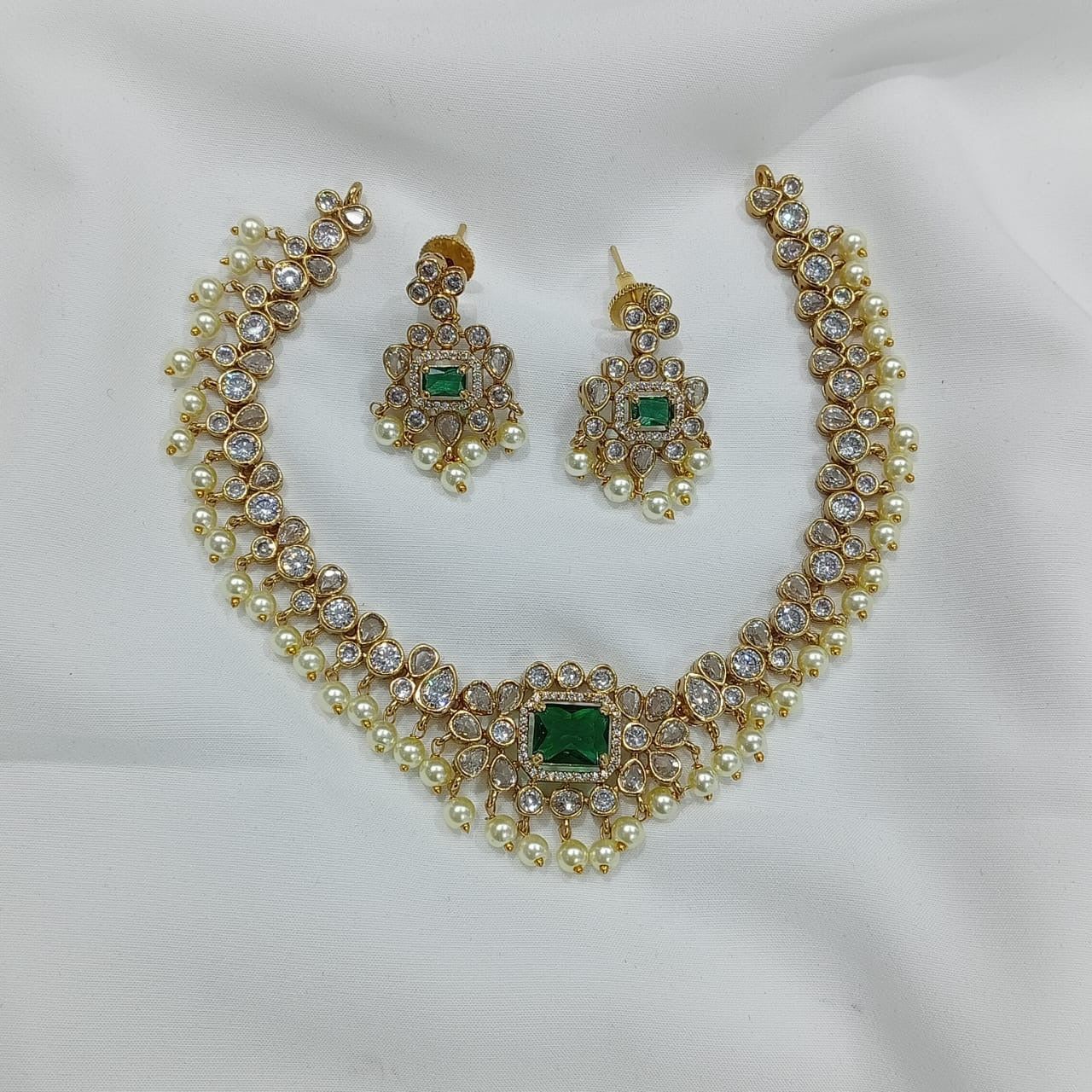 Hot selling premium jadau Kundan necklace