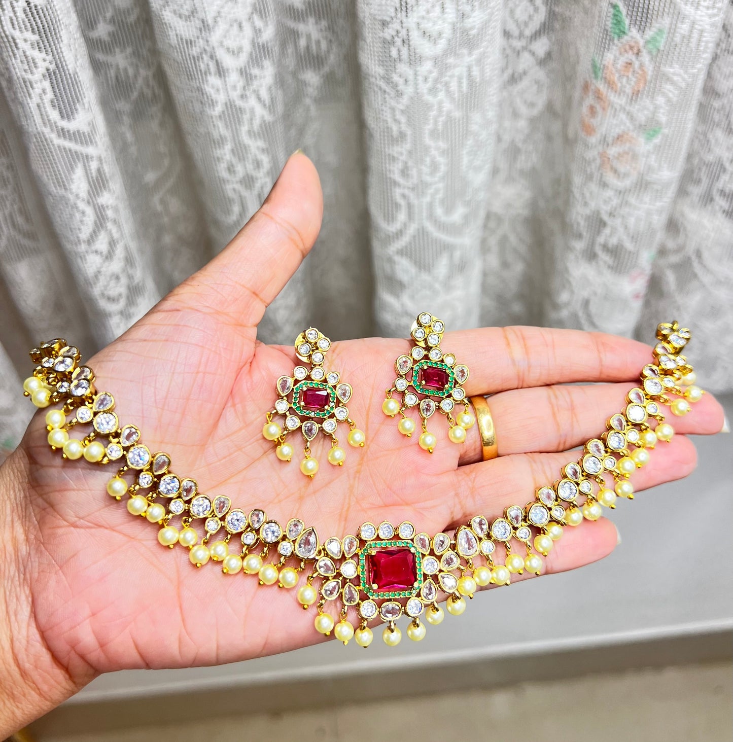 Premium jadau Kundan necklace