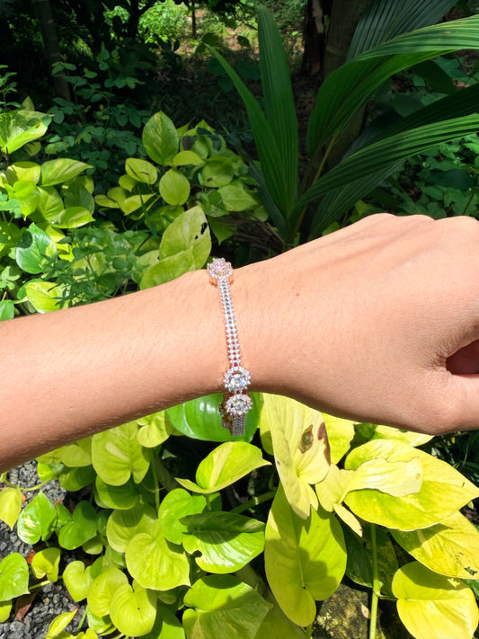 Premium diamond finish party wear bangle product code B204