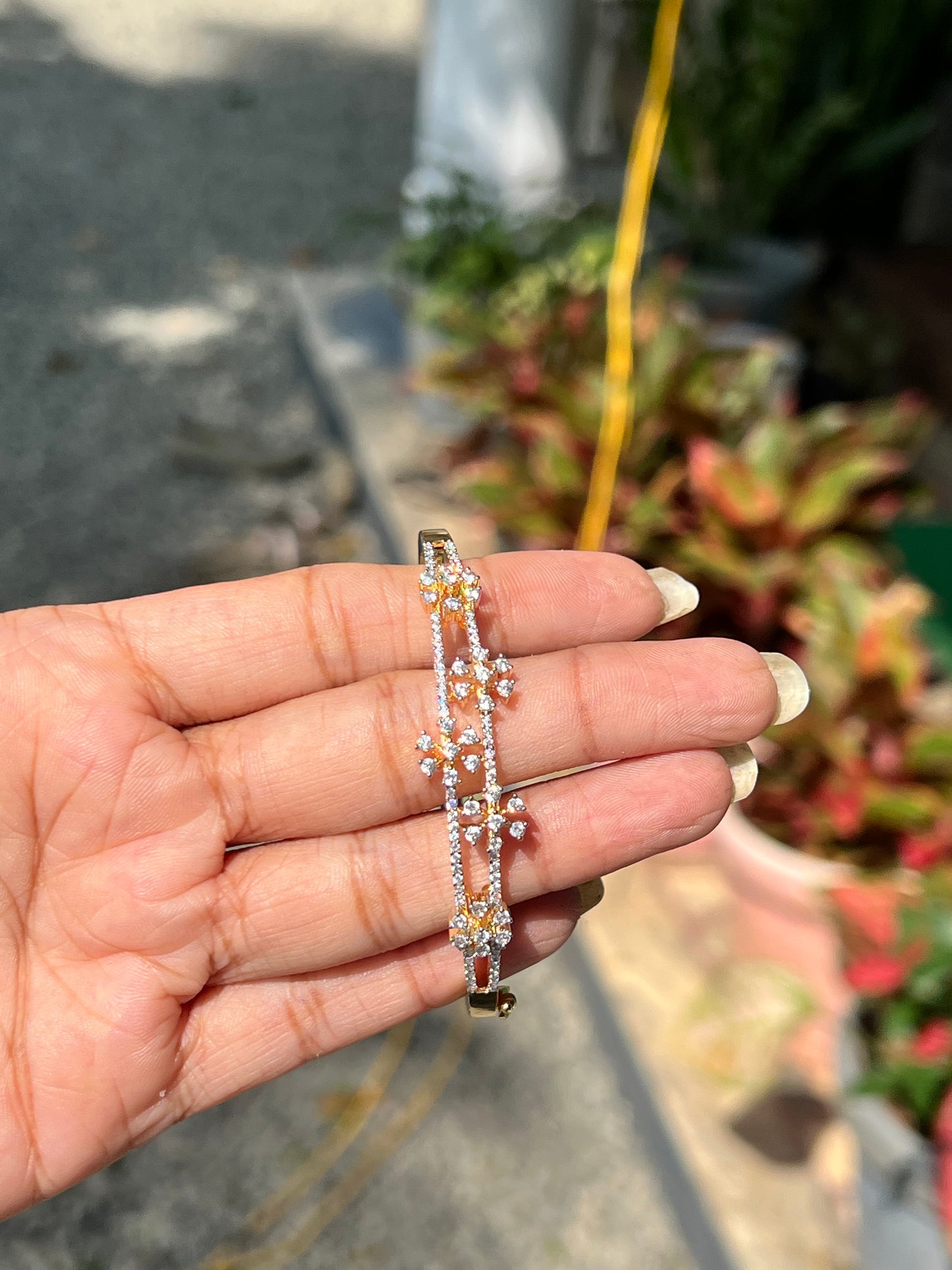 Premium diamond finish bracelet product code B98