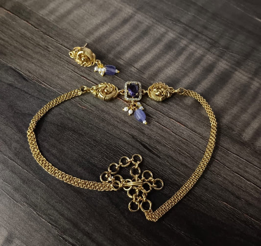 Premium cute ladies and kids choker set product code 938