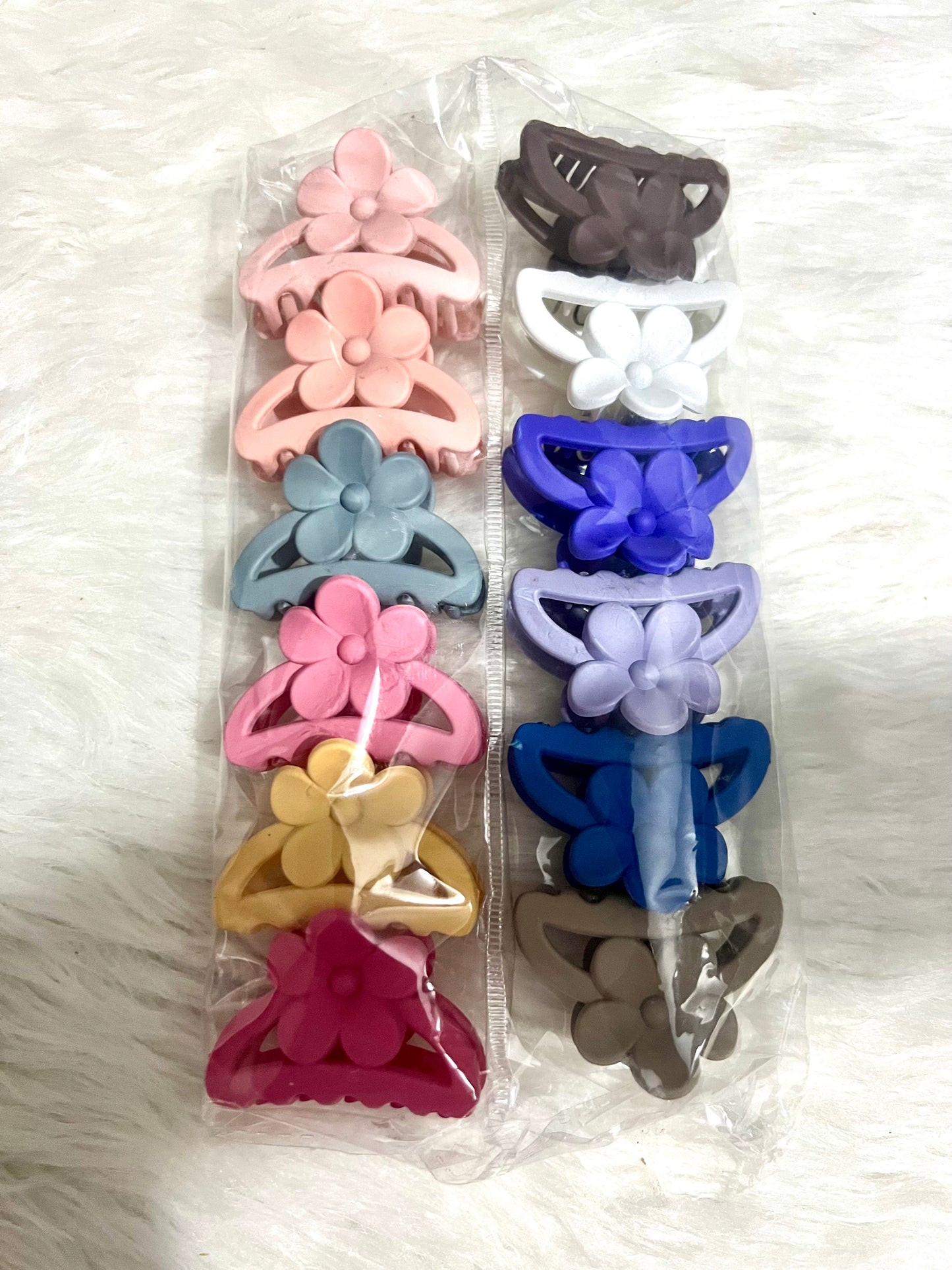 Flower hair claw clips product code 1038