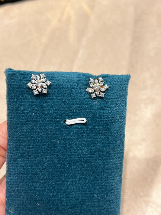 Premium diamond finish party wear stud product code E186