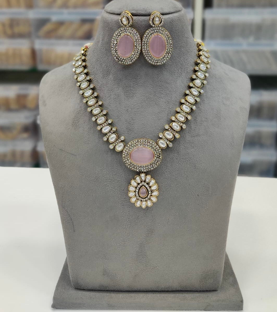 Celebrity inspired Kundan set product code 1001