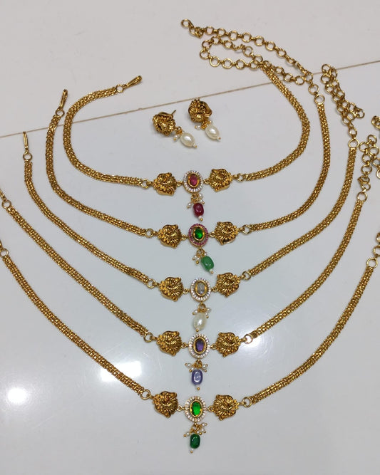 Premium cute choker set product code 937
