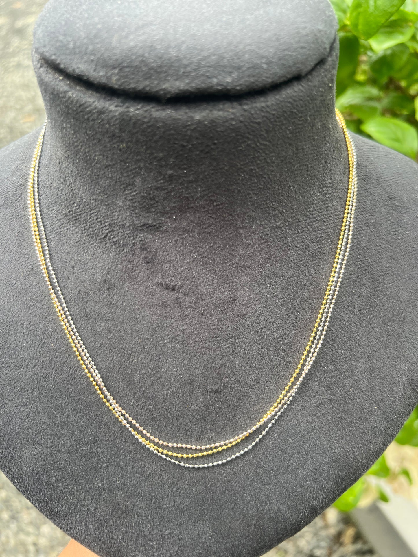 Budget friendly 3layered chains product code G150