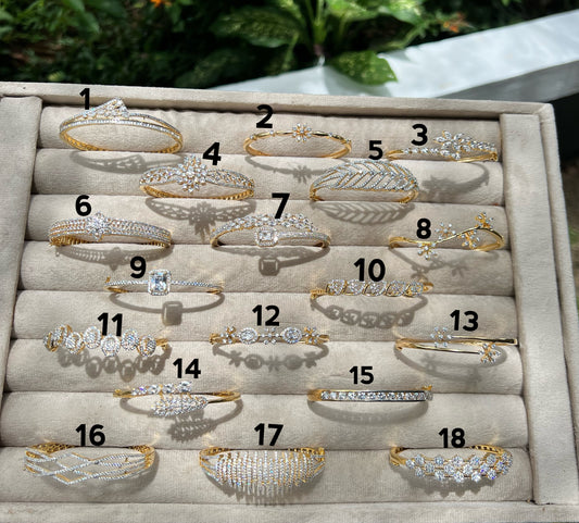Premium ad daimond finish openable bracelet product code B75