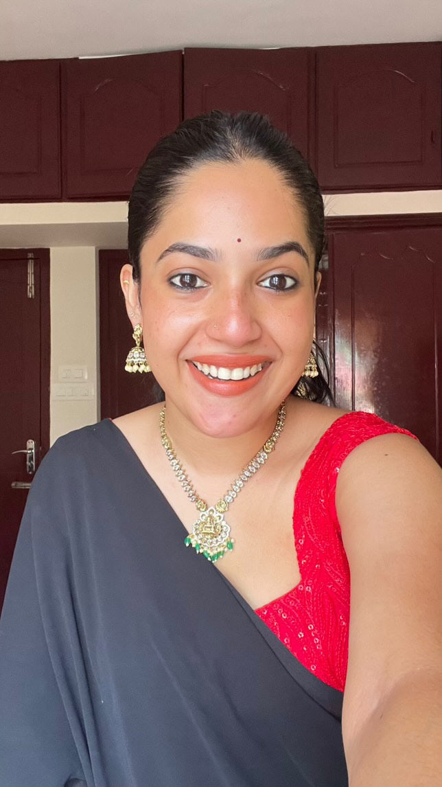 Premium jadau Kundan lakshmi necklace product code 601