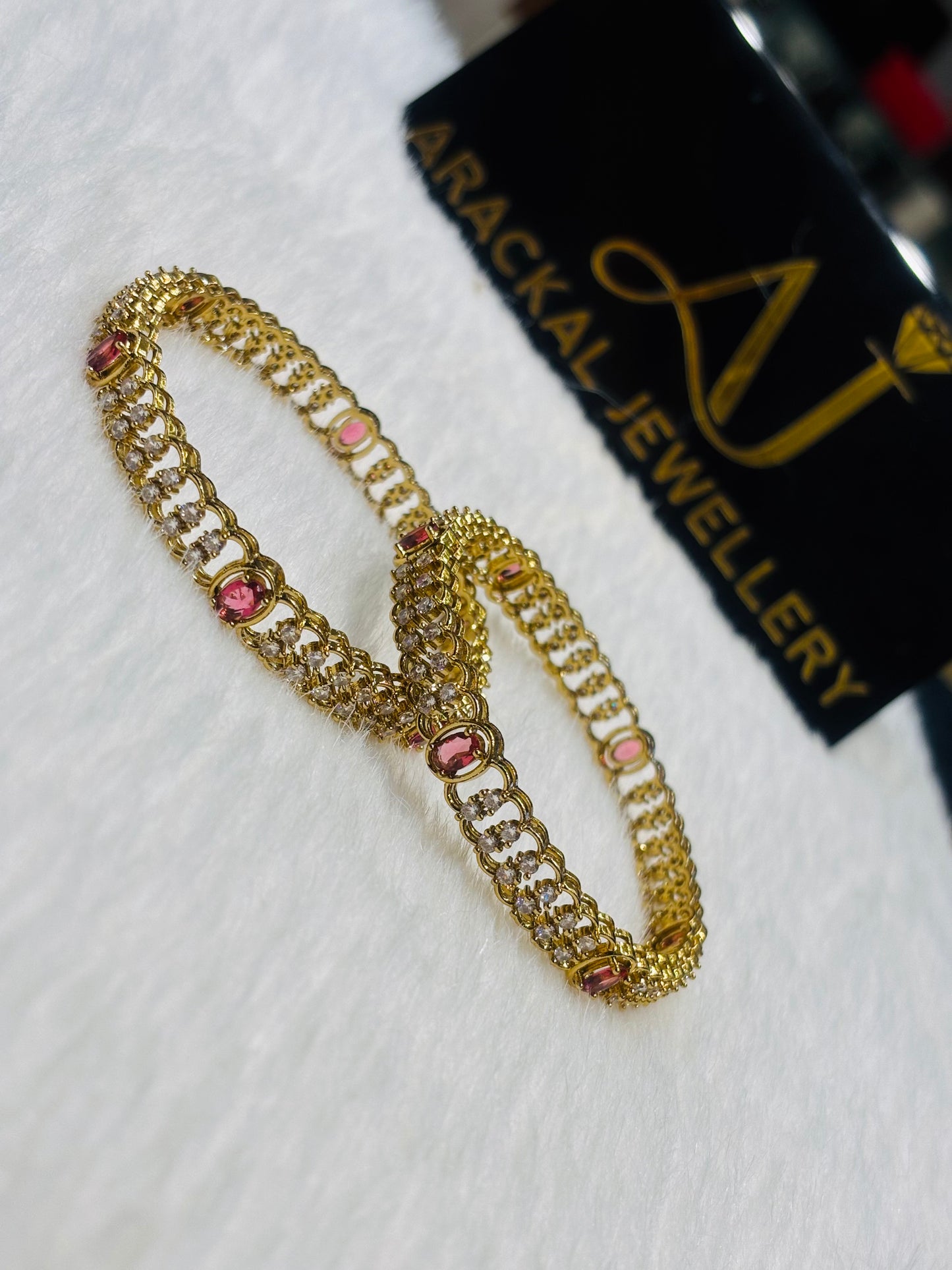 Premium quality ad designer bangles product code B81