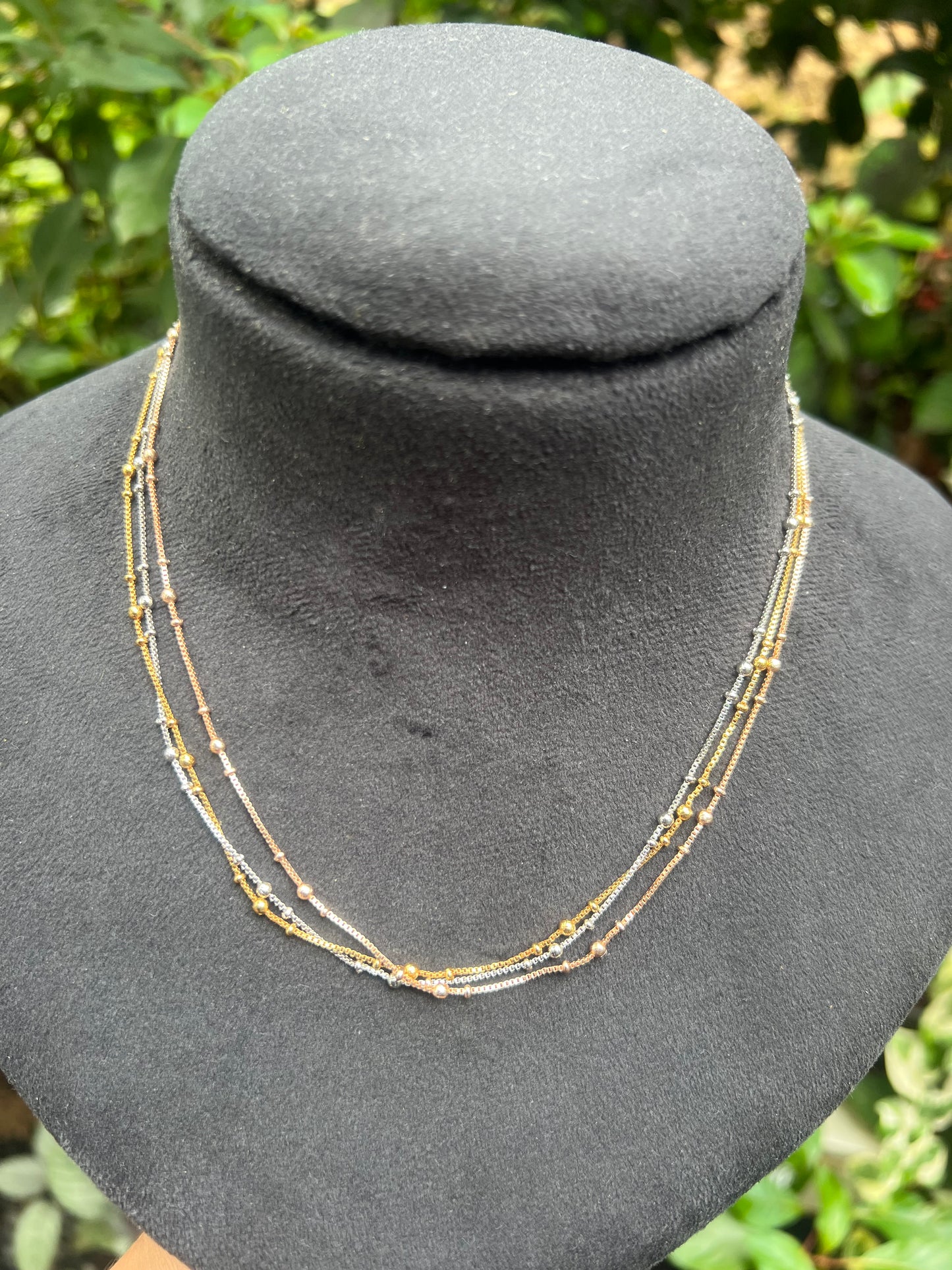 Budget friendly 3layered chains product code G150