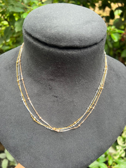 Budget friendly 3layered chains product code G150