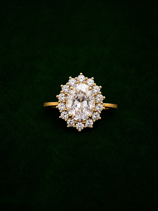 Premium diamond finish adjustable ring product code R63