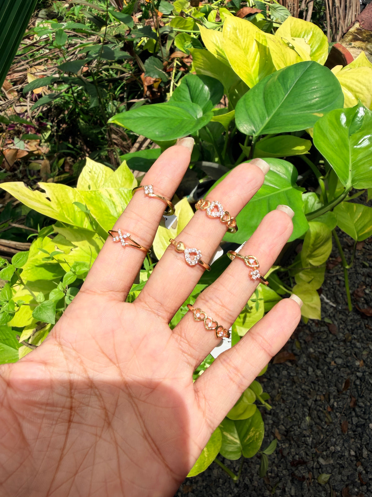 Premium daily wear gold plated standard size ring product code R56