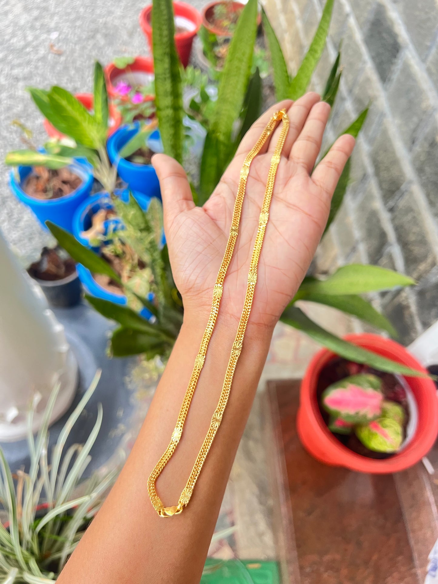 Premium gold plated daily wear anklets product code A10