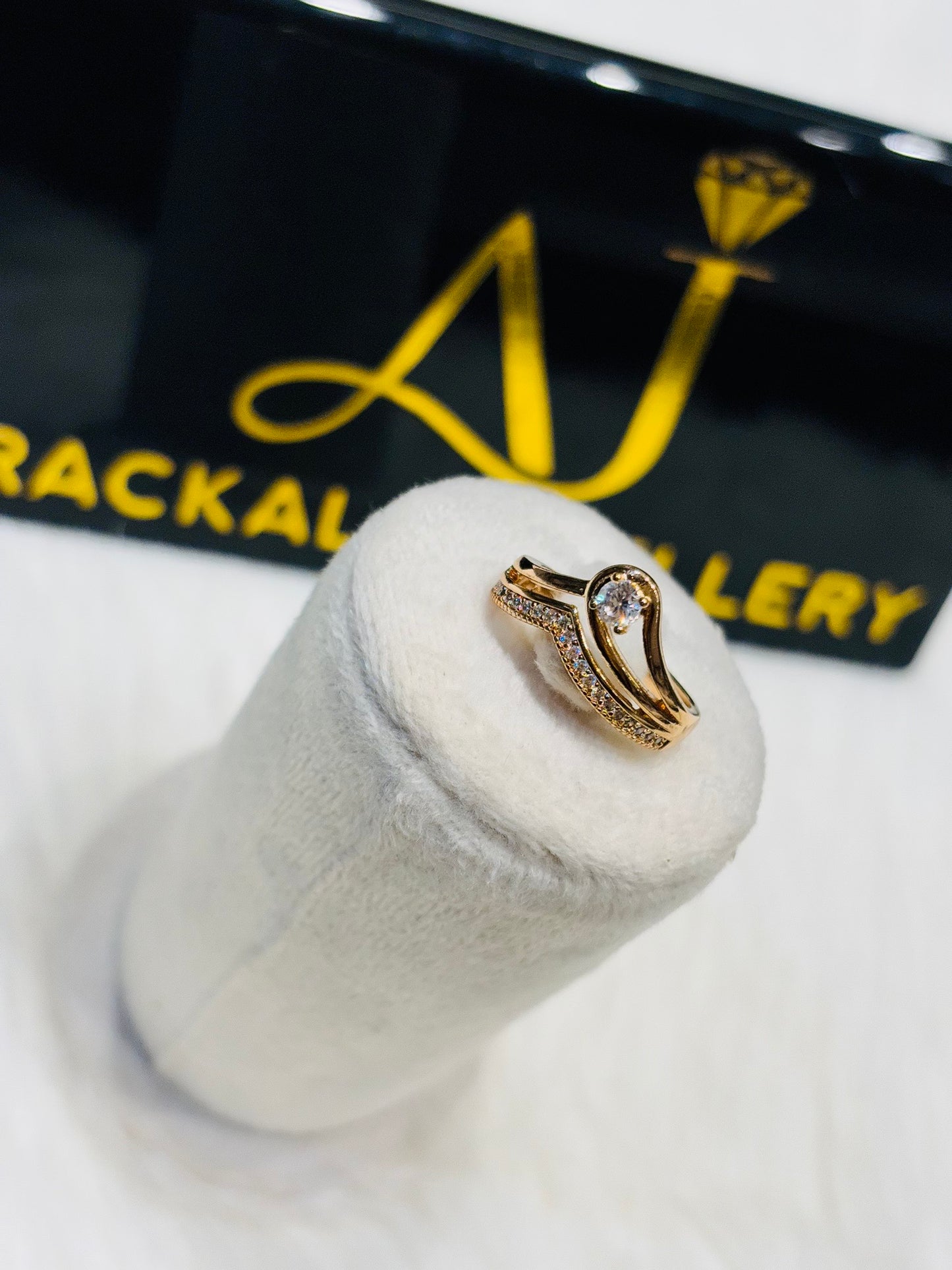 Premium quality anti tarnish imported statement rings product code R13