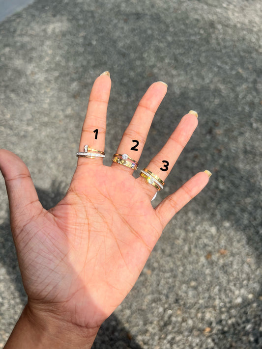 Premium anti tarnish imported rings product code G73