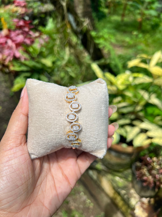 Premium daimond replica openable bracelet product code B48
