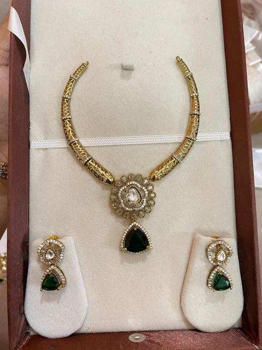 Premium quality actress manju warrior necklace product code 861