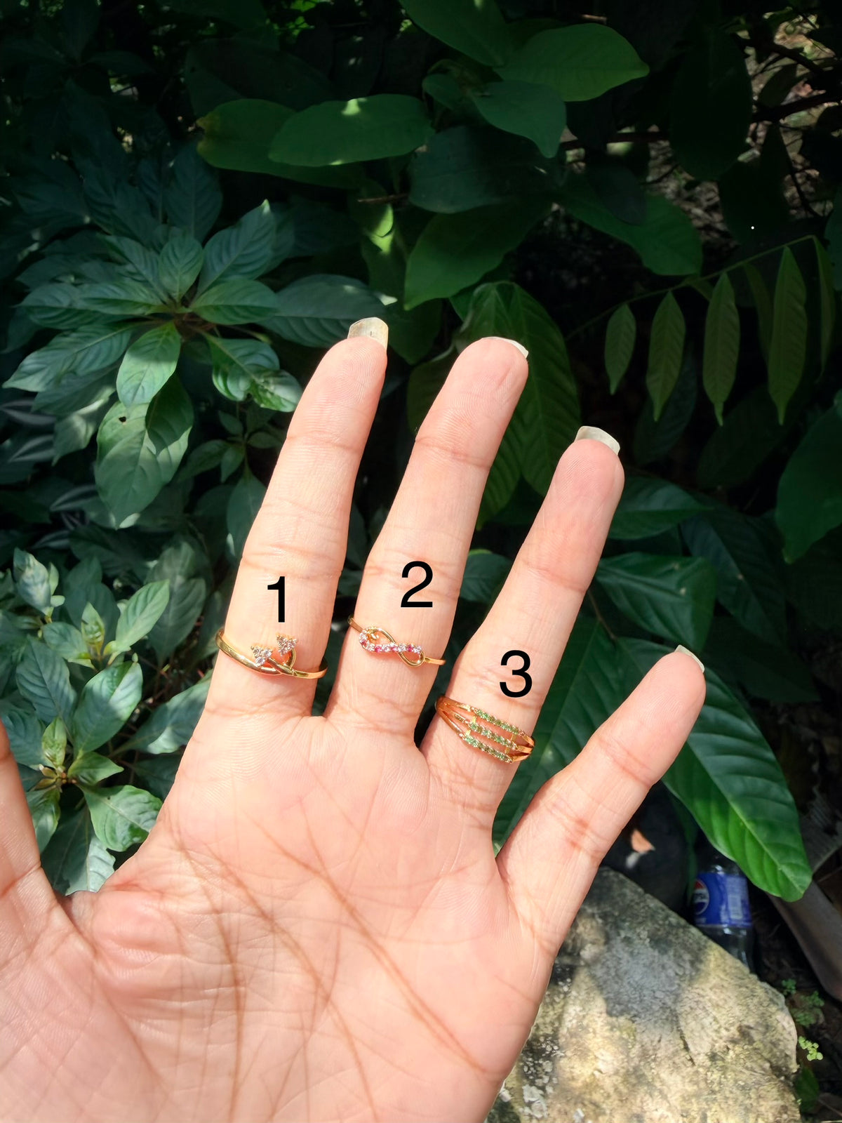 Premium gold plated daily wear ring product code R83