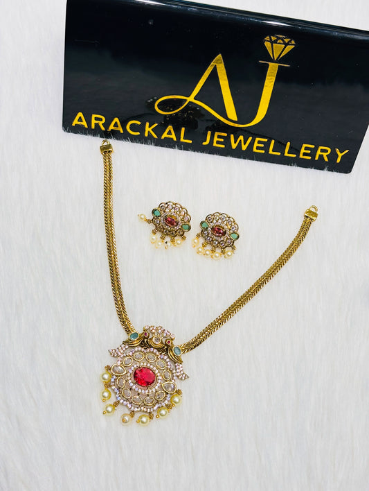 Premium quality ad non idol pendant chain product code N306