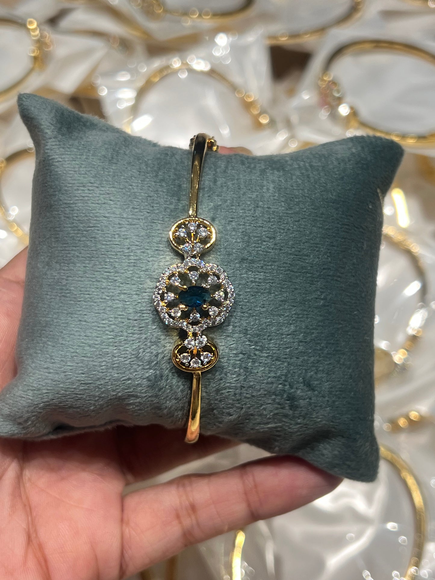 Premium party wear diamond finish openable bracelet product code B12