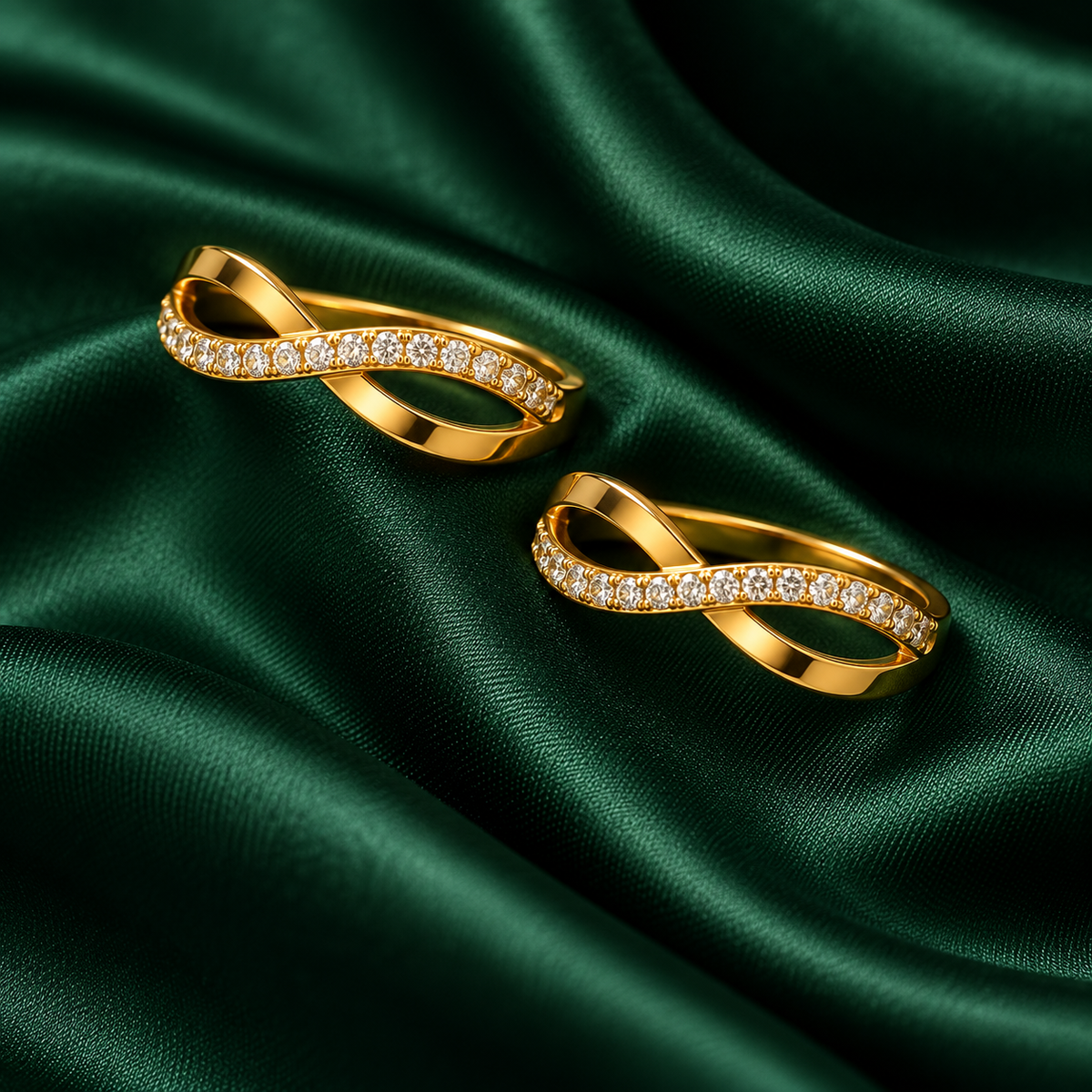 Premium anti tarnish daily wear infinity ring product code R73