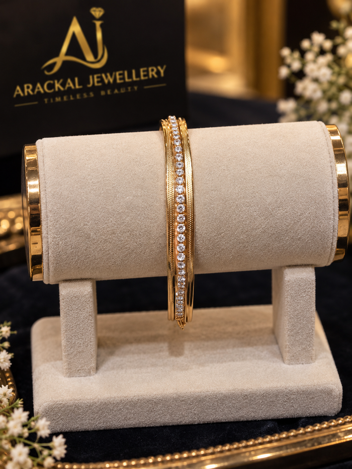 Premium anti tarnish ad snake chain adjustable bracelet product code AT31