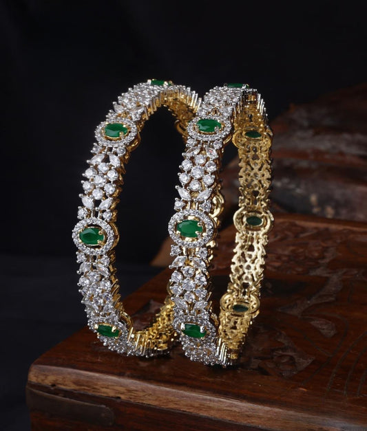 Premium quality ad daimond finish bangles