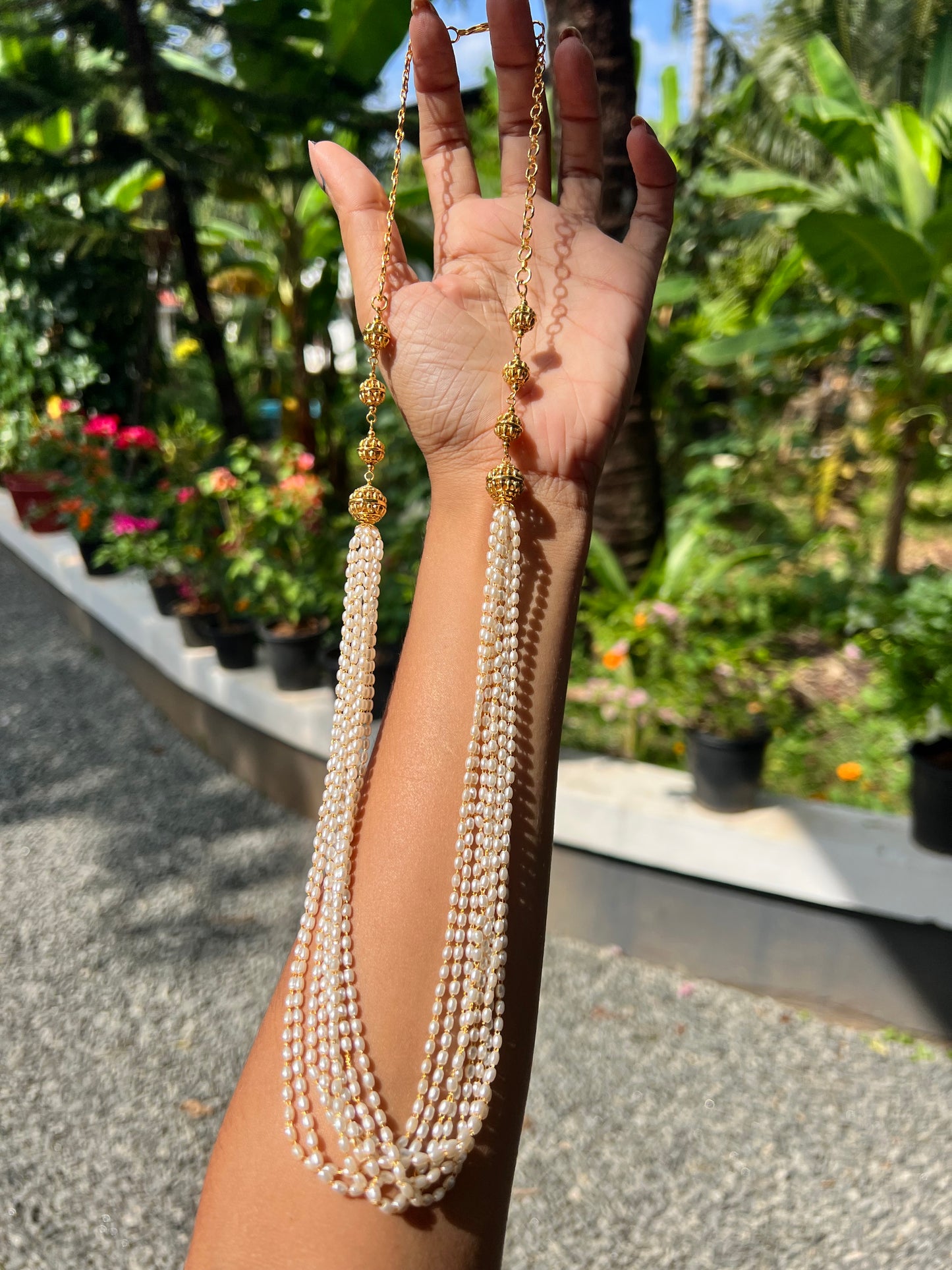 Premium quality layered long haram product code P13