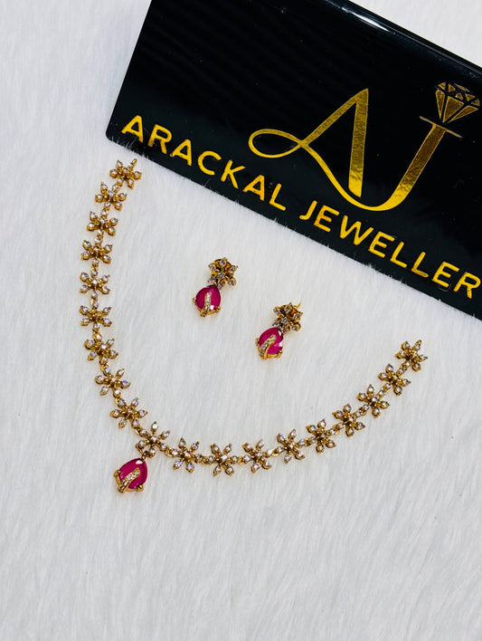 Premium quality ad star designer necklace product code N265