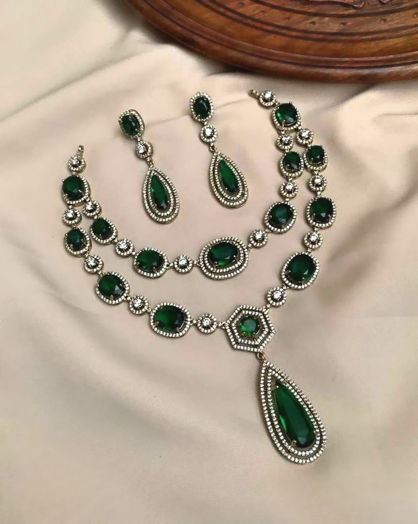Elegant premium 2 layer Ad necklace product code N67
