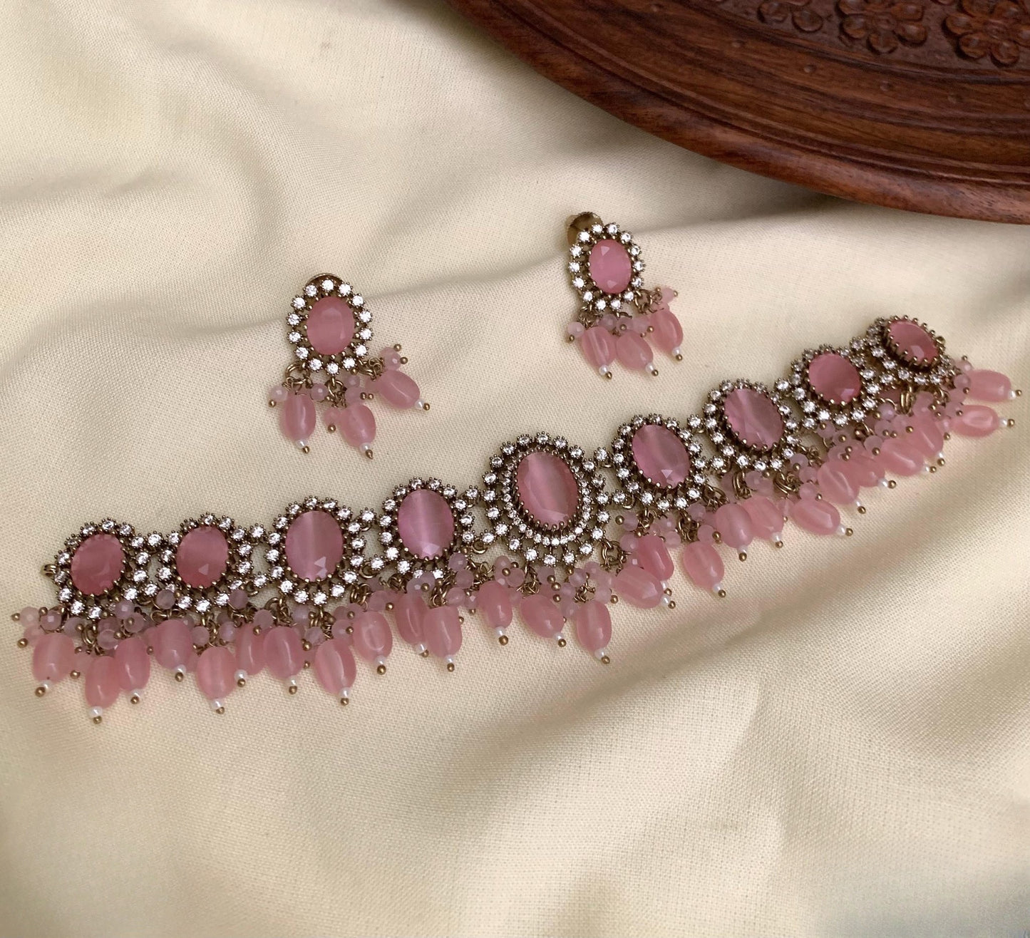 Premium bridal choker set product code 965