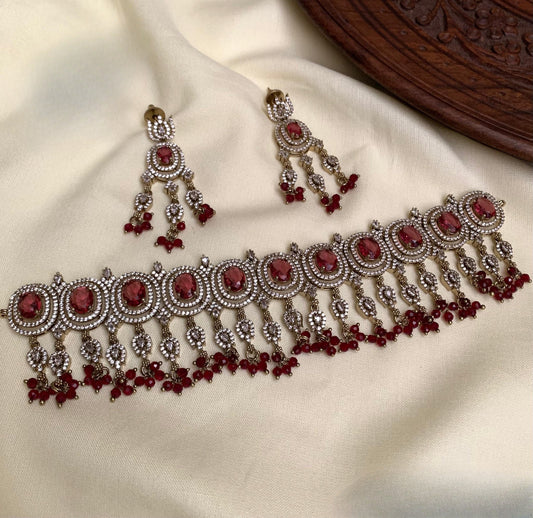 Premium quality Victorian bridal necklace product code 940