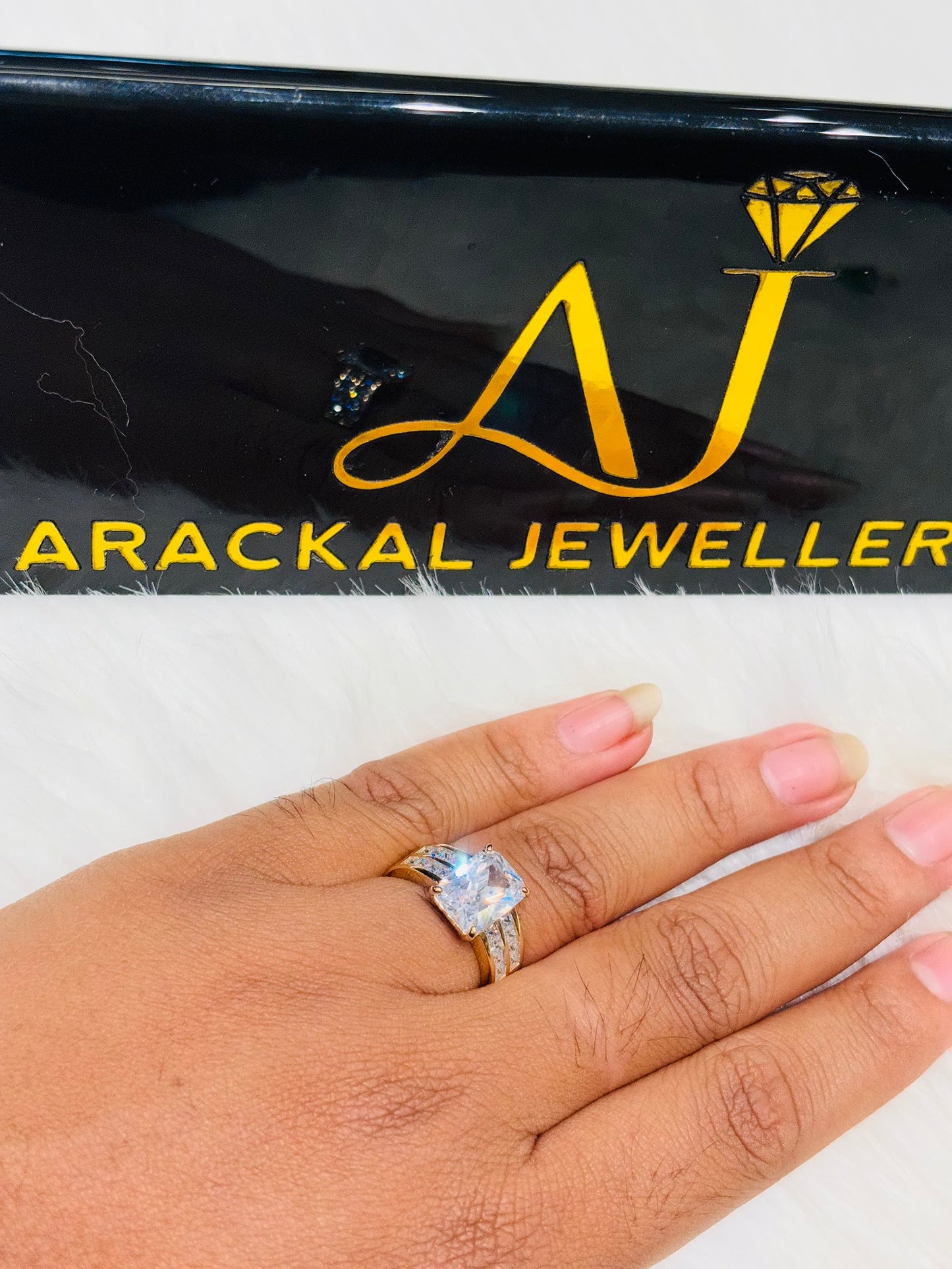 Premium quality anti tarnish imported statement rings product code R13