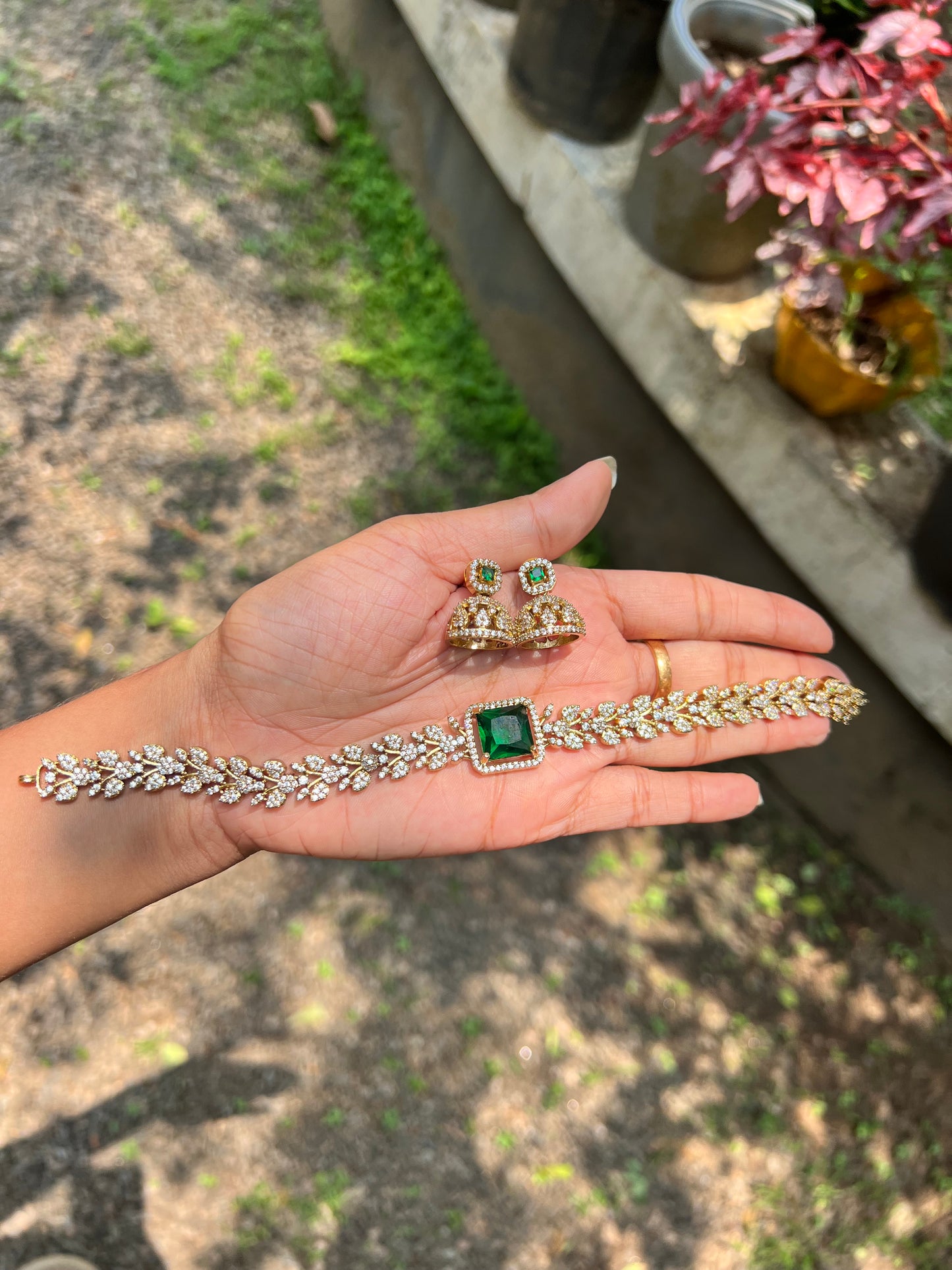 Hot selling Exclusive ad leaf necklace product 410