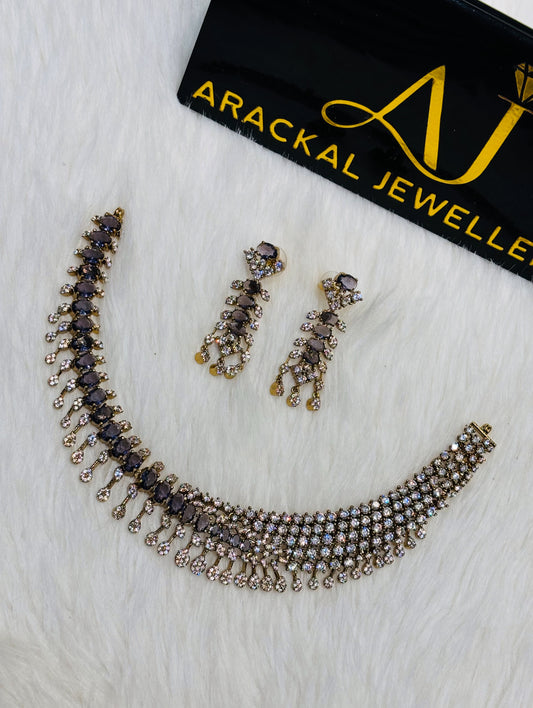Premium quality ad designer necklace product code N267