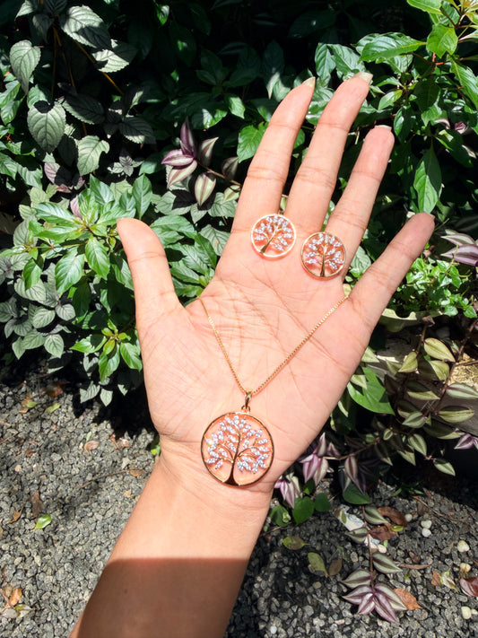 Premium diamond finish pendant set with chain product code D383