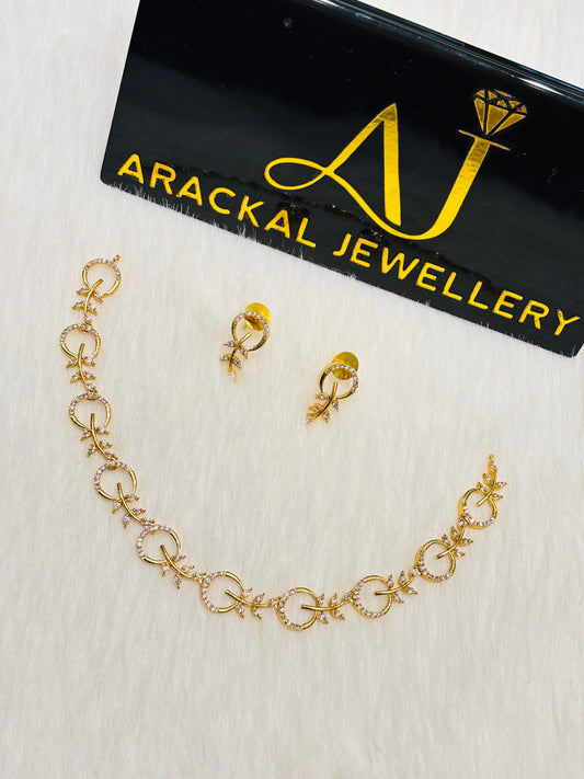 Premium quality ad trending necklace product code N327