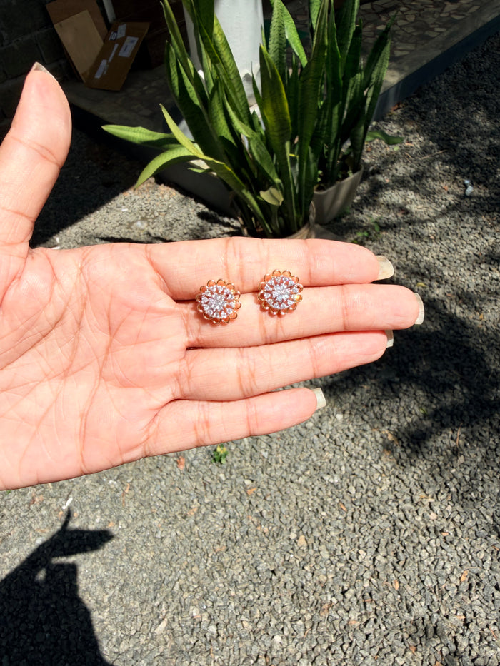 Premium diamond finish earrings product code E242