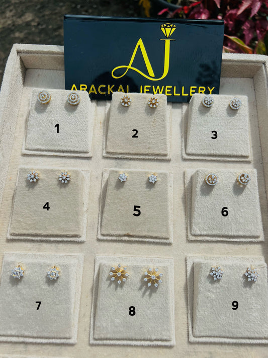 Premium daimond replica studs product code E42