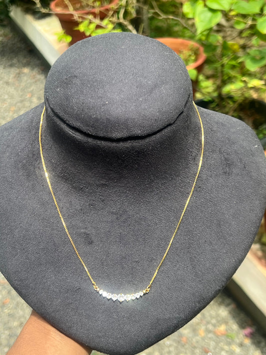 Premium gold plated daily use ad pendant necklace product code G105