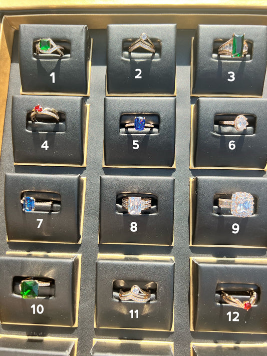 Premium quality anti tarnish imported statement rings product code R13