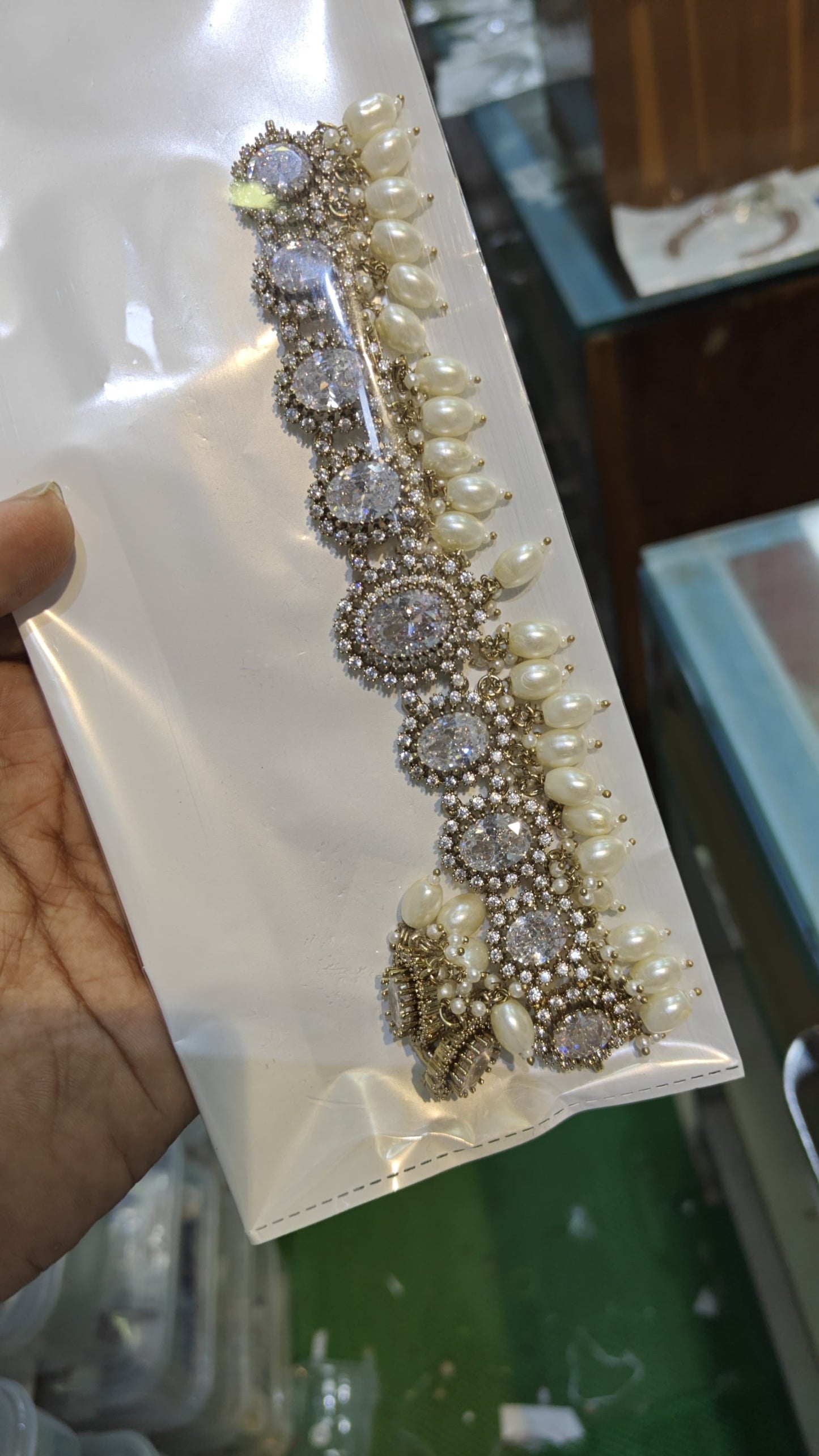 Premium bridal choker set product code 965